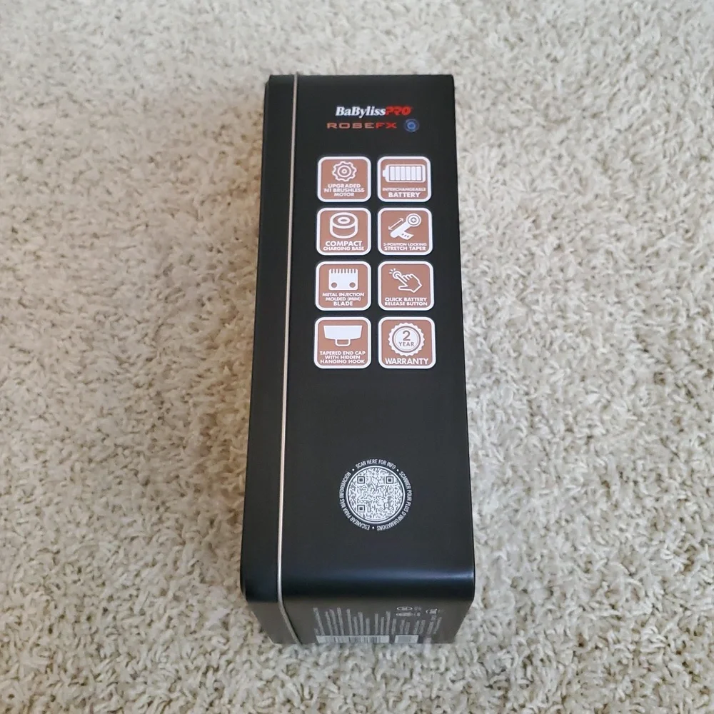 BaBylissPRO RoseFX All-Metal Interchangeable Battety Clipper. - Picture 4 of 5